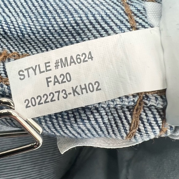 Madewell 10" High Rise Skinny Jeans Size 24 Petite Women's - Picture 6 of 7